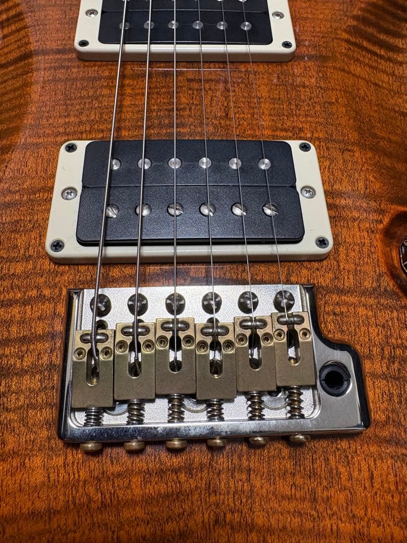 【美品】PRS P24 Orange Tiger 10top ピエゾ搭載