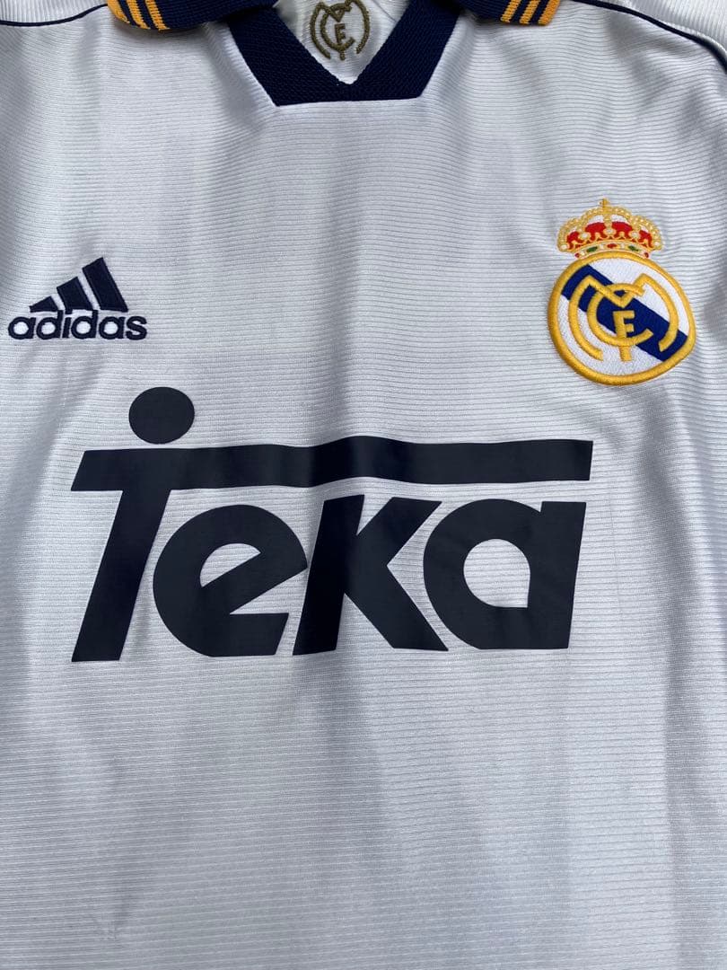 【新品未使用希少】アディダスxレアルマドリード 00/02ホームユニフォーム L