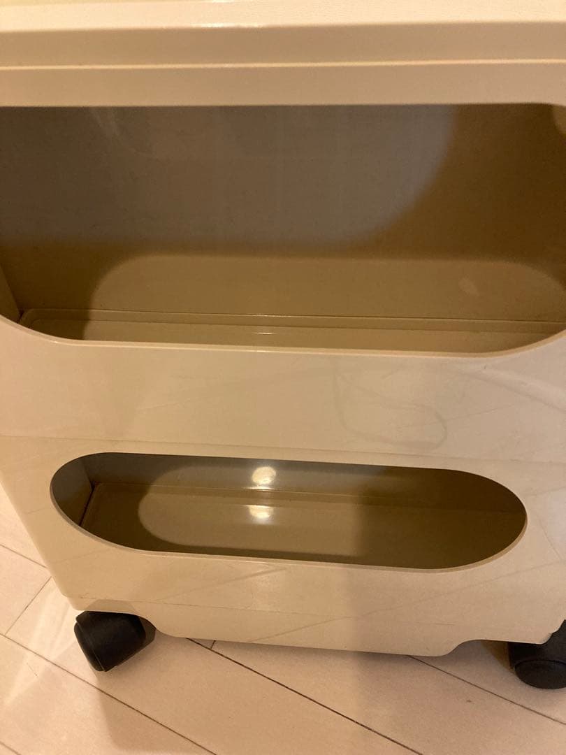 B-LINE正規品 Boby Wagon ボビーワゴン 2段3トレイ／ベージュ系