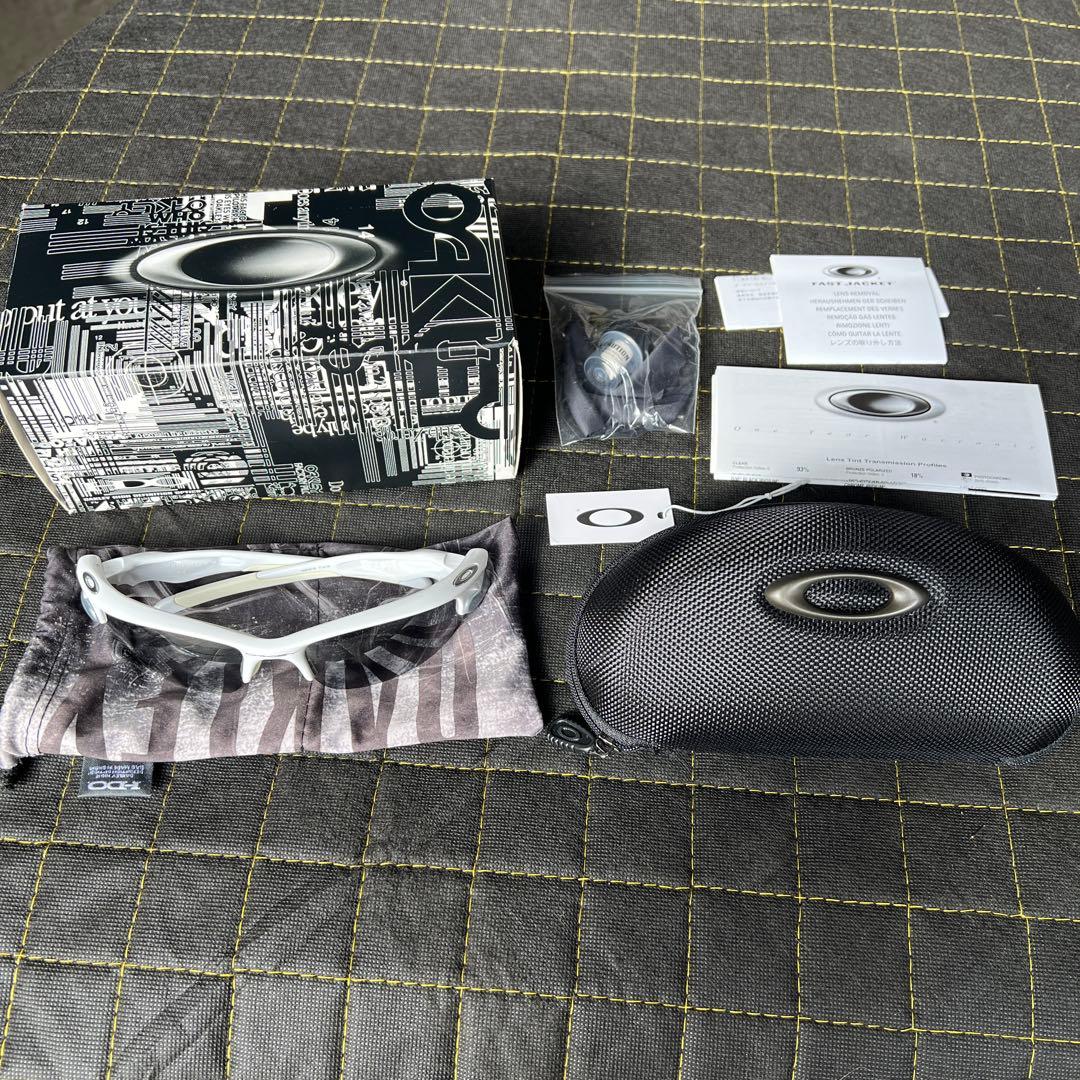再　値下！Oakley ゴーグル ホワイトフレーム