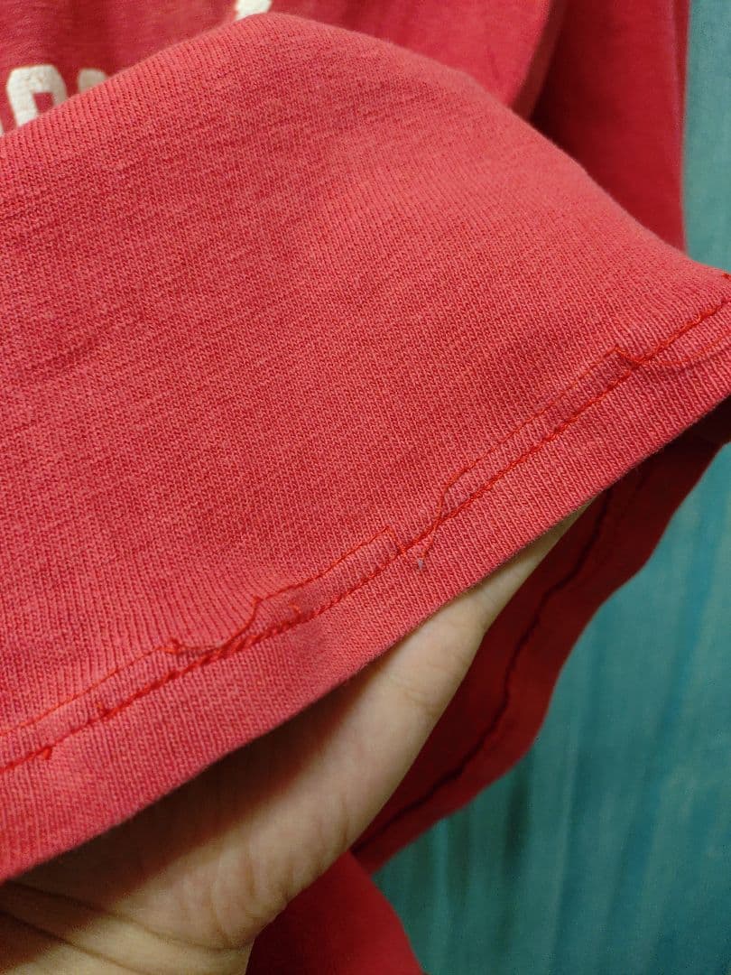 70s チャンピオン バータグ 綿100 フットボール Tシャツ M