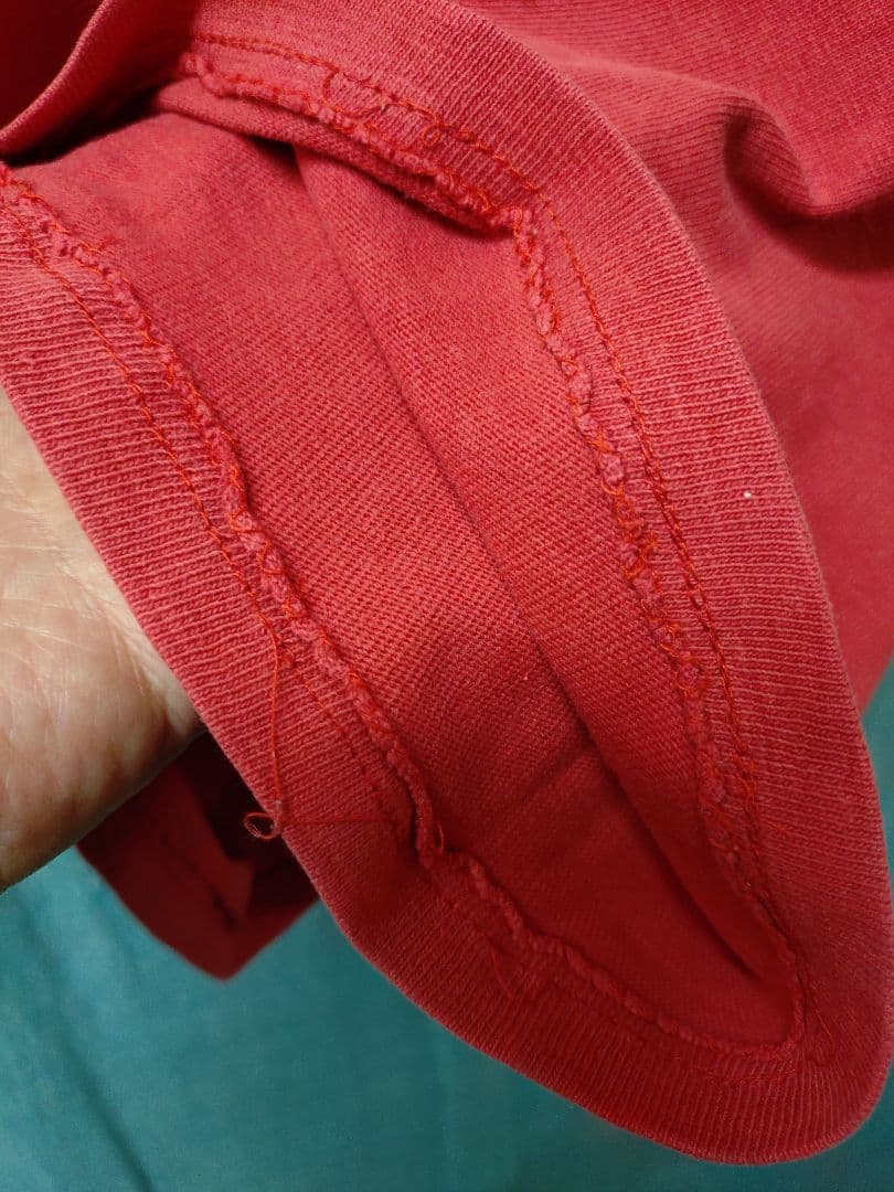 70s チャンピオン バータグ 綿100 フットボール Tシャツ M