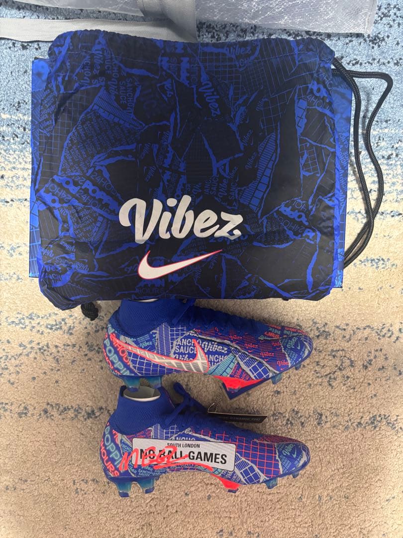 Nike Vibez サッカーシューズ 青　CJ1232-403