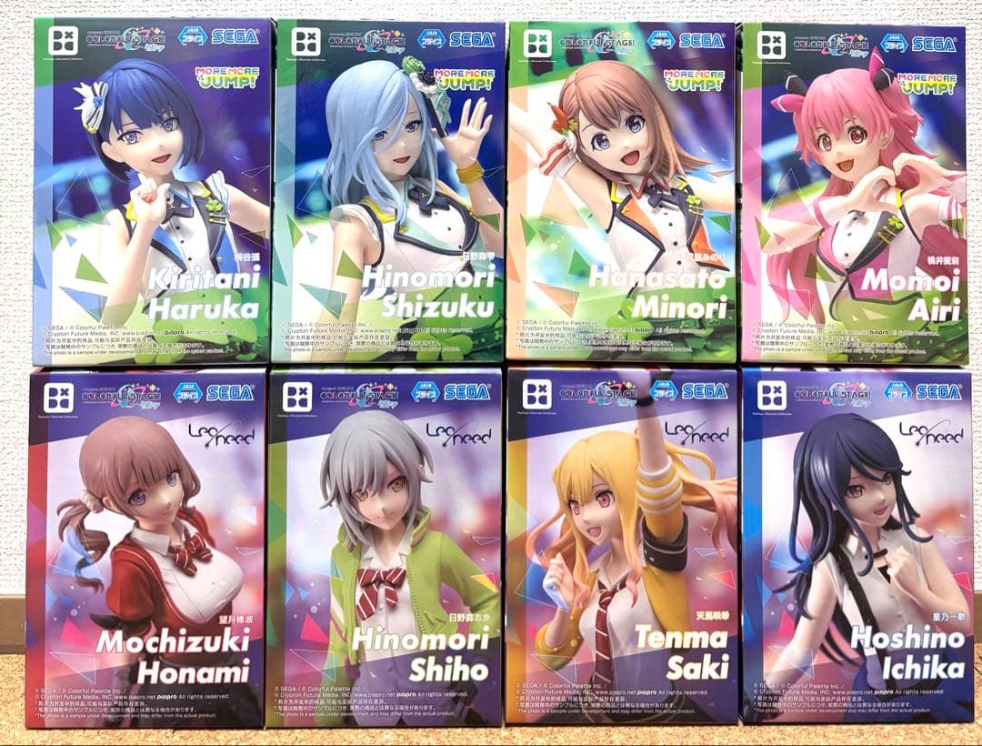 8種 プロジェクトセカイカラフルステージ　フィギュア