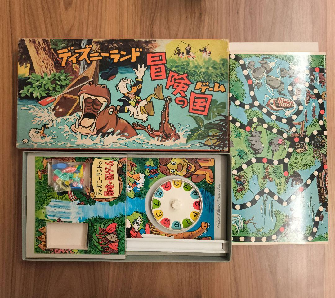 昭和レトロ　ディズニーランド冒険の国ゲーム
