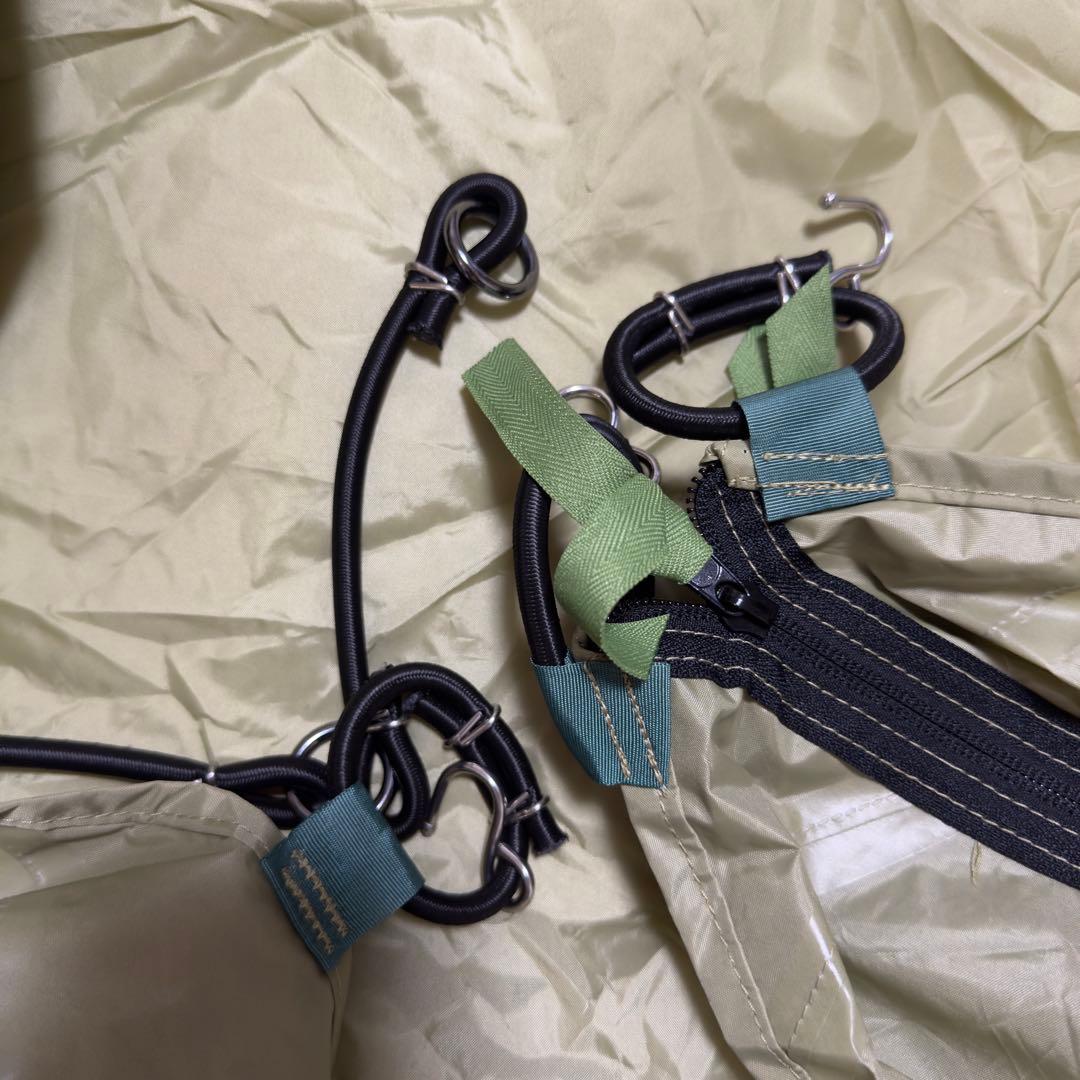 未使用級モンベル　ムーンライトテント2型　アイボリー　ゆるキャン△志麻リン