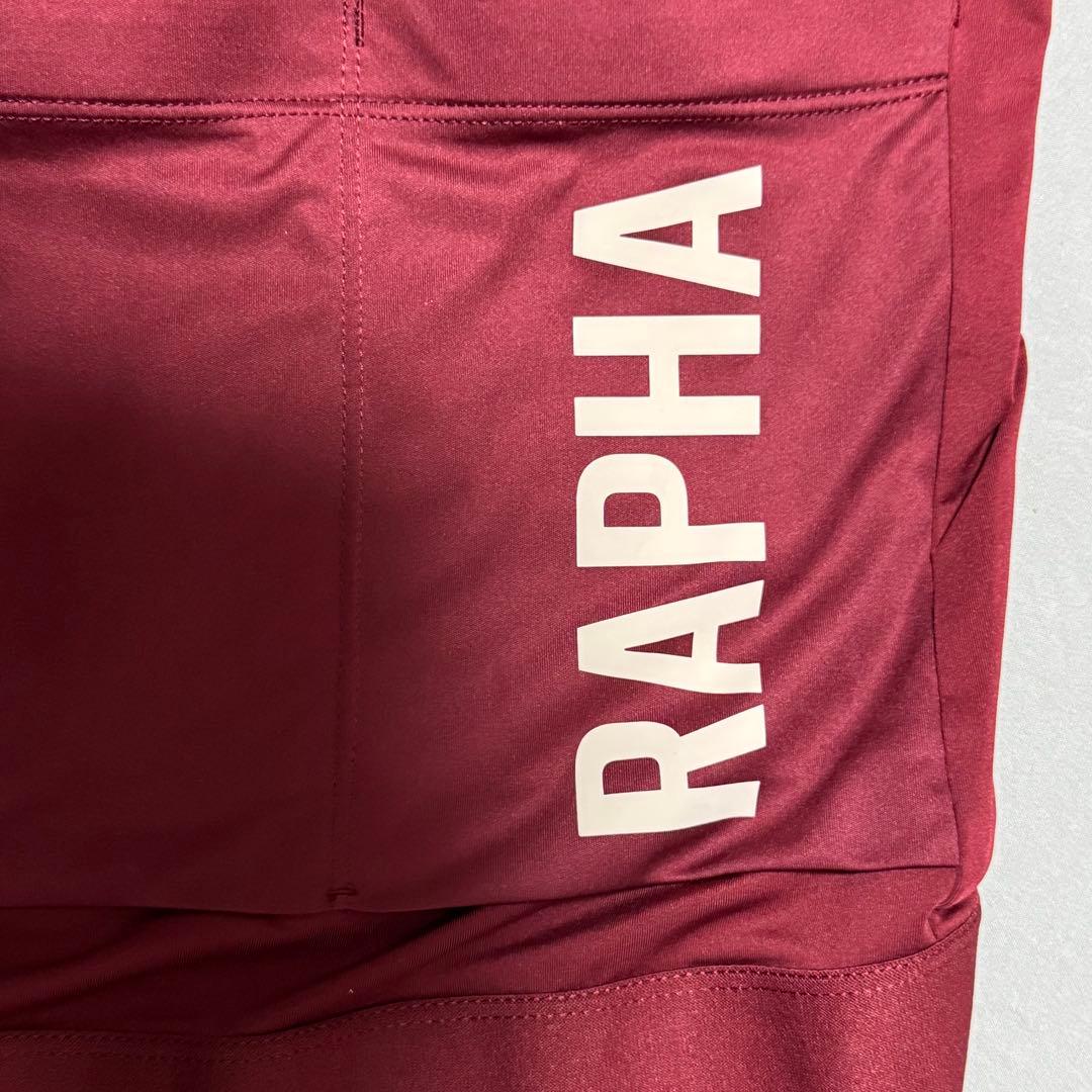 Rapha ロングスリーブプロチームトレーニングジャージLARGE バーガンディ
