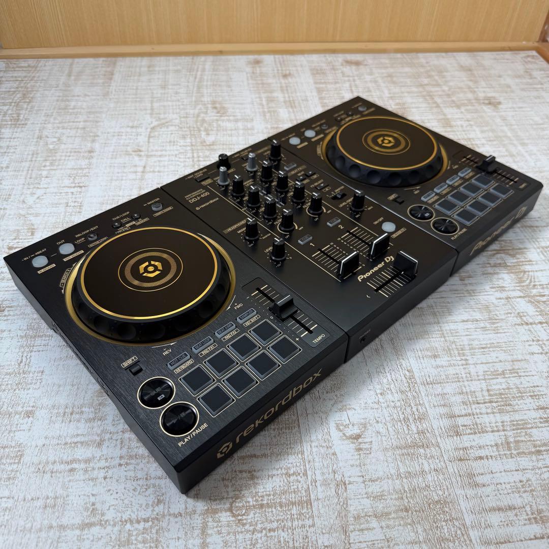 Pioneer DDJ-400-N DJコントローラー　限定　ゴールド DJ機器