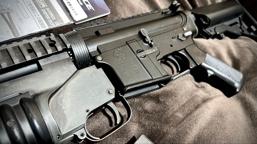 東京マルイ 次世代電動ガン SOPMOD M4 ジャンク CAW M203