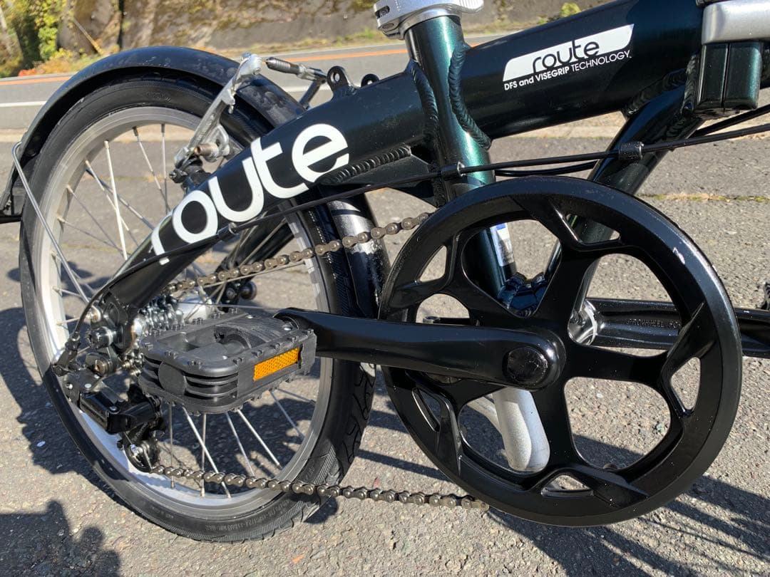 【即乘】送料無料 DAHON 折り畳み自転車 route 7速ミニベロ20インチ