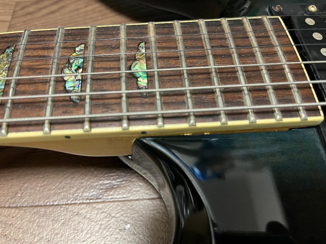 B.C.RICH モッキンバード シースルーブラック 虎目 ディマジオ ケース付