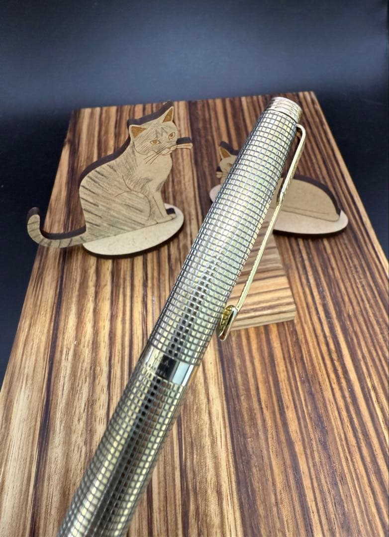 PARKER 万年筆 75 シズレ バーメイル XF