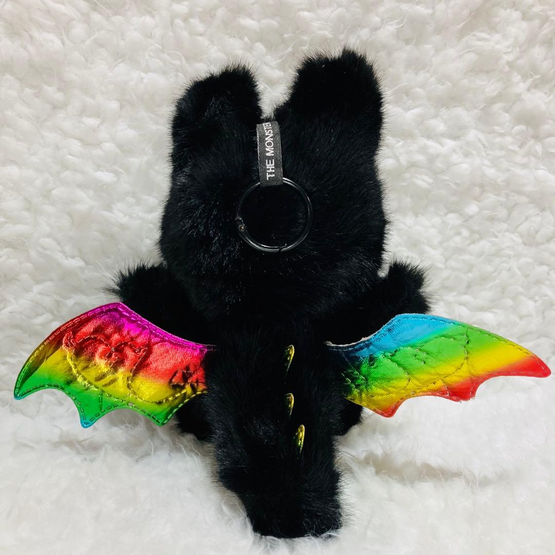 ④【選べるオマケ付き】ジモモ 黒 レインボーウィング 虹色の翼 ZIMOMO