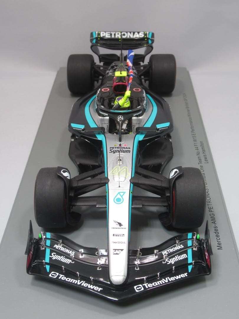 スパーク メルセデス W15 ハミルトン イギリスGP ウィナー 2024