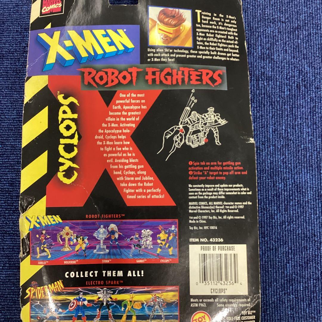 マーベル X-MEN サイクロップス　ロボットフィギュア