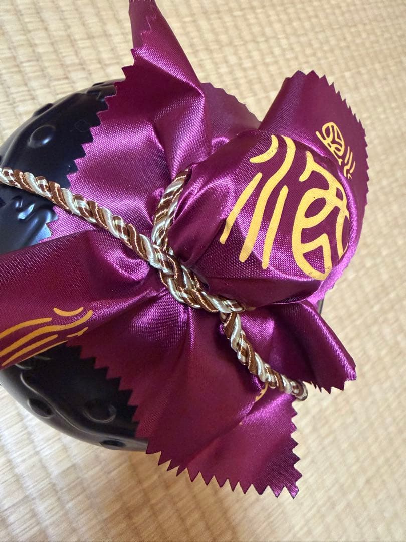 国家標準一級酒 十二年 冬酿花雕酒 1.5L 黒色陶器 紹興酒 冬醸造