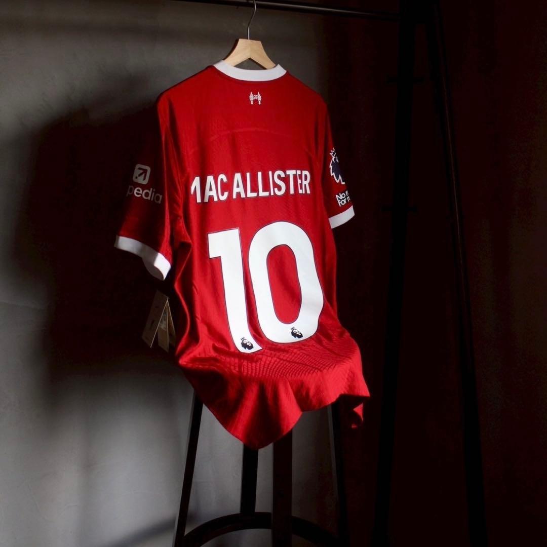 リバプール 23/24 ユニフォーム ホーム 正規品 マックアリスター