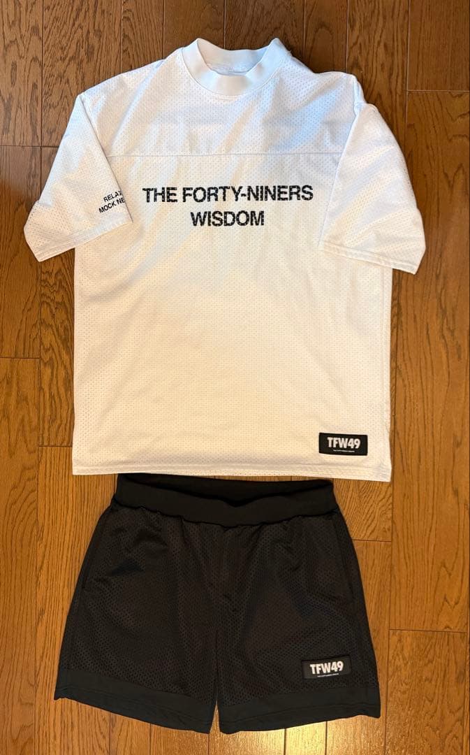 【美品】TFW49 ゴルフ 上下 セットアップ