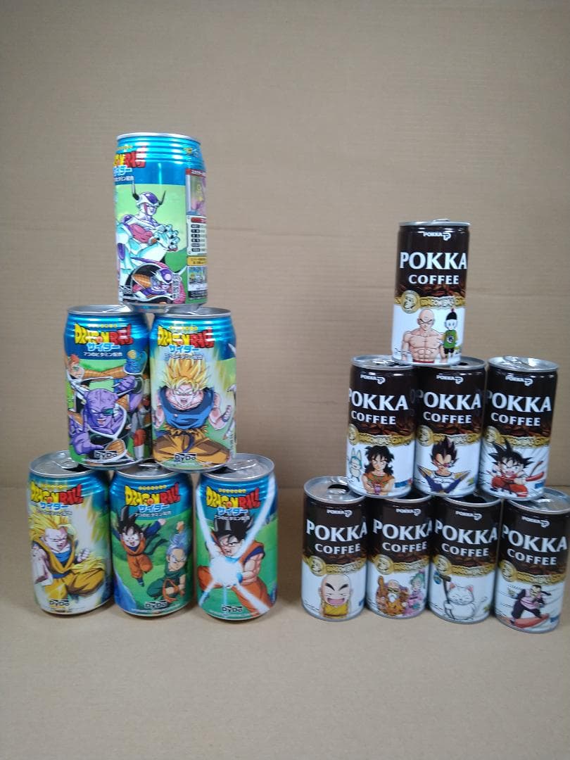 ポッカ、ドラゴンボールの缶、希少