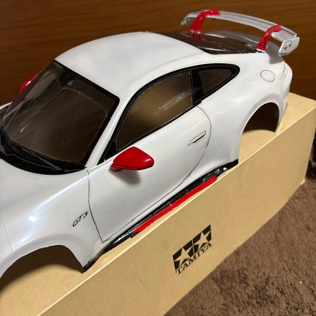 タミヤ ポルシェ 911 GT3 (992) ホワイト　ボディ　新品