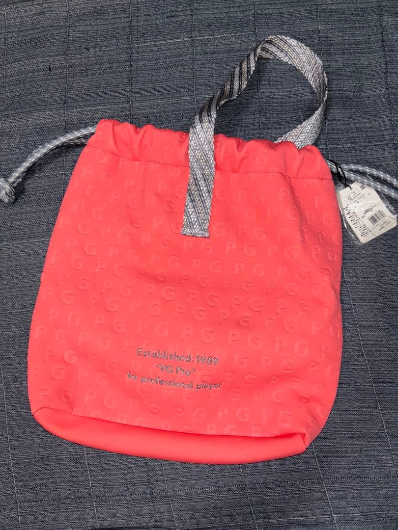 （新品）パーリーゲイツ 、トリコロゴシリーズ、 シューズケース ＜PGPRO＞