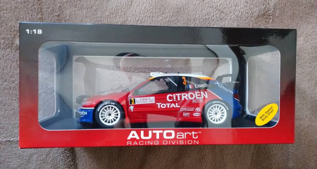 シトロエンクサラWRC 2004（モンテカルロ）・ナイト仕様・S.ローブ