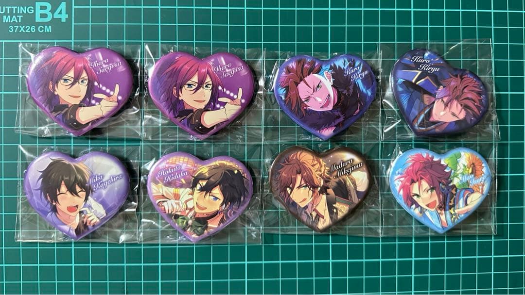 あんさんぶるスターズ！ ハートカンバッジ β あんスタ 缶バッジ25点セット