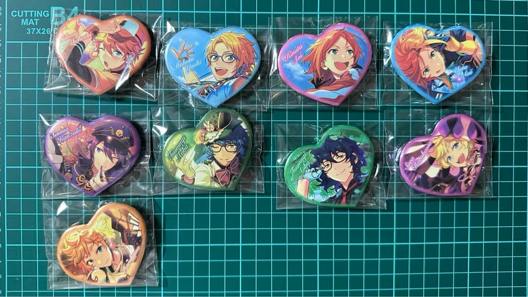 あんさんぶるスターズ！ ハートカンバッジ β あんスタ 缶バッジ25点セット