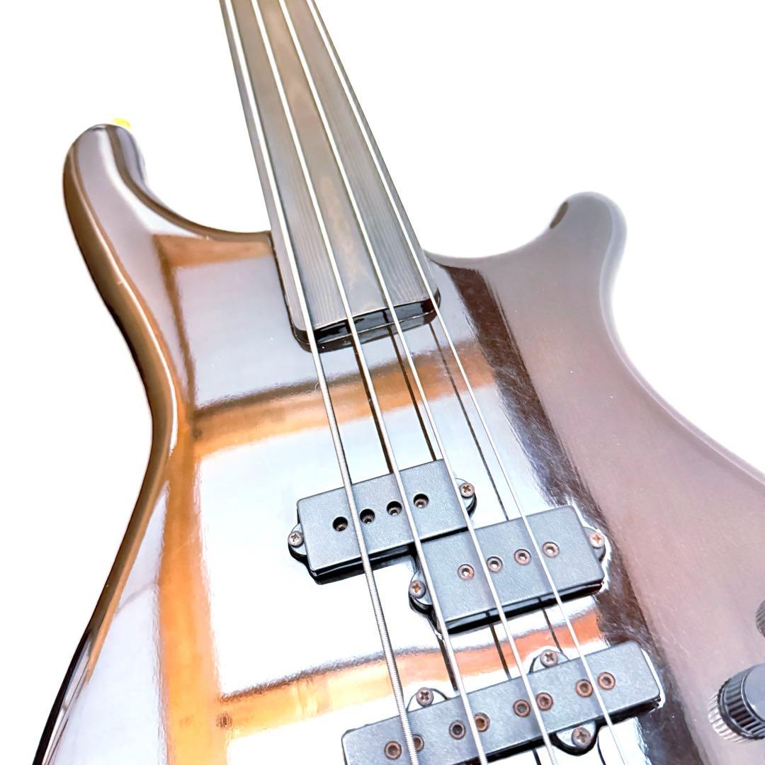 【希少】Kawai Rockoon BK フレットレス エレキベース