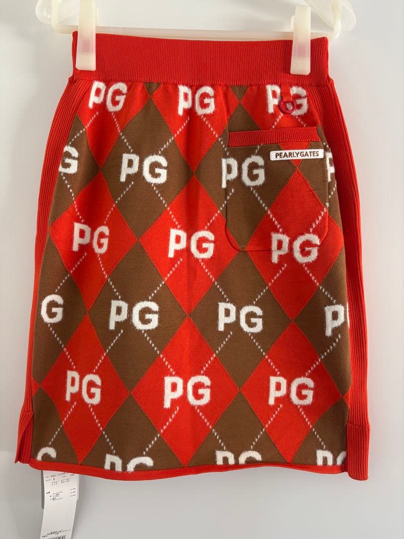 新品・PEARLY GATES 【定価35200円】ニットスカート Sサイズ