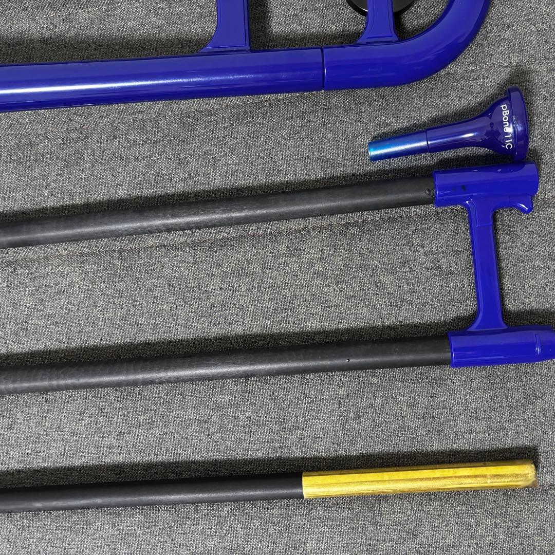 【希少色】pInstruments pBone ピーボーン トロンボーン ブルー