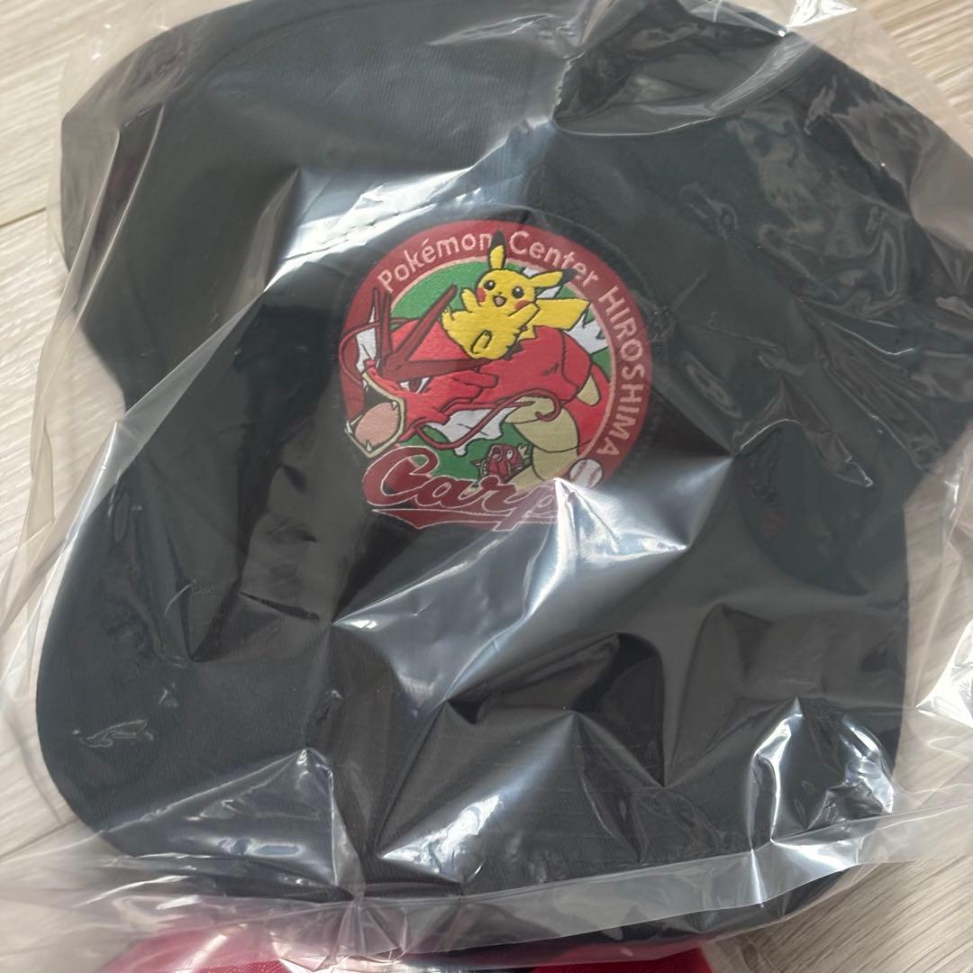 カープ×ポケモンセンターヒロシマ キャップ　ポケセン　コラボ　サコッシュ