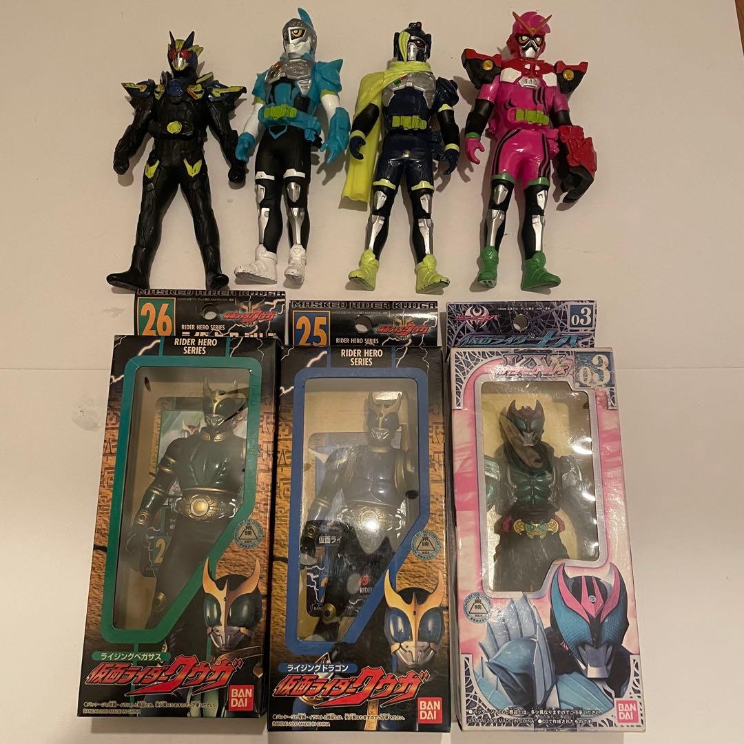 戦隊&仮面ライダー 他 ソフビ 70体 まとめ売り