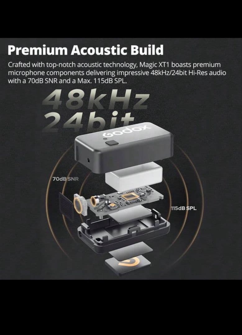 Godox Magic XT1 ワイヤレスマイクセット