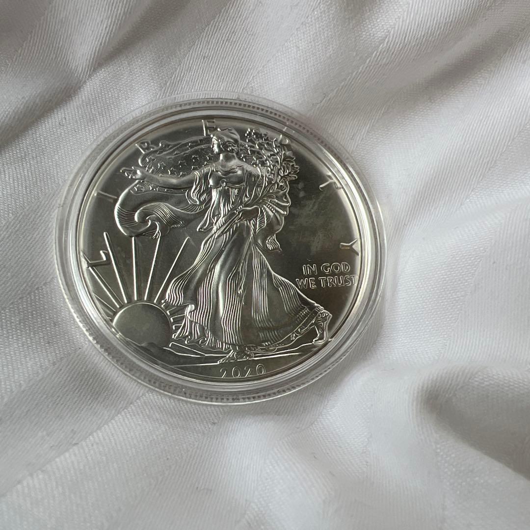 アメリカイーグル純銀貨1オンス 2020年