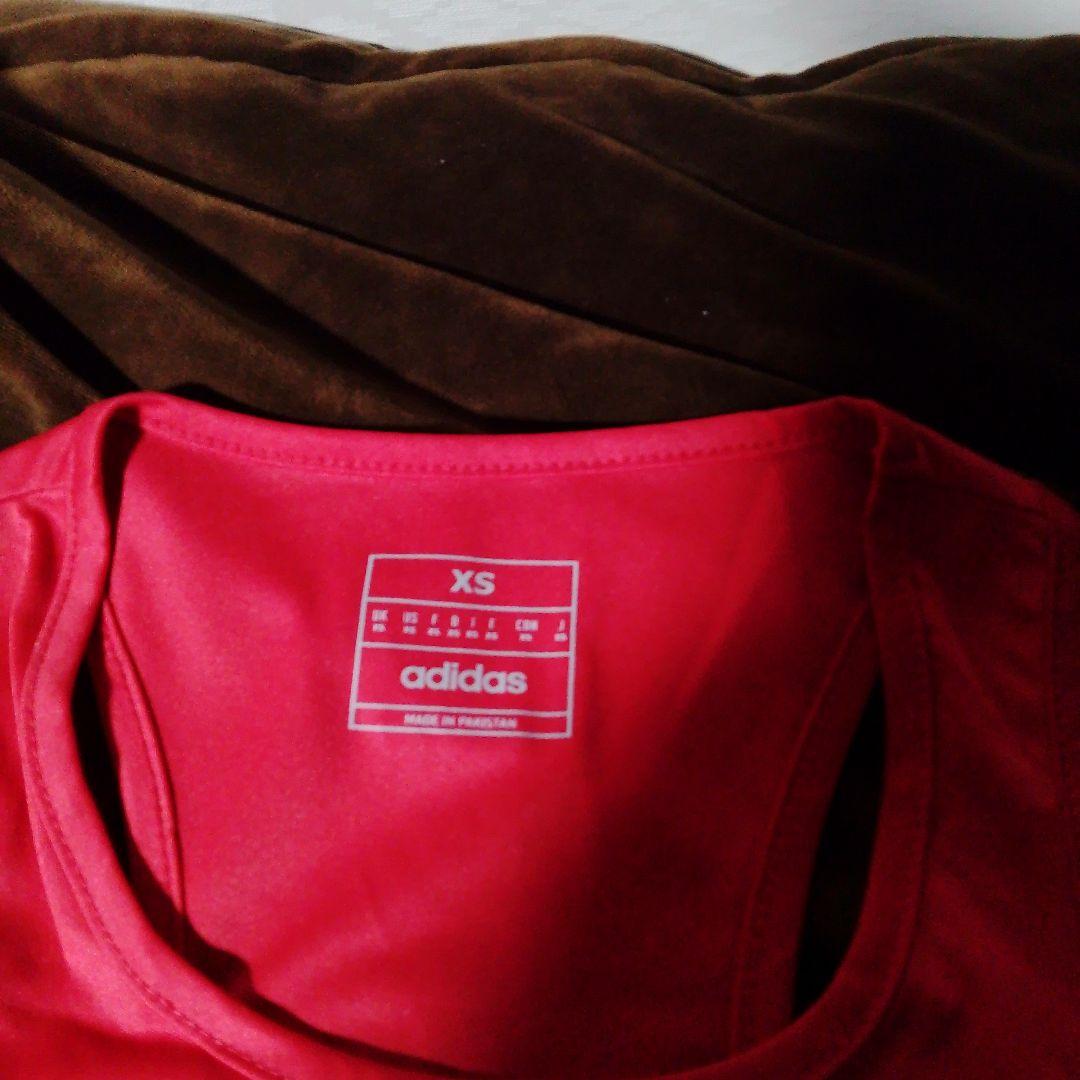 adidas ボクシングウェア 赤青セット