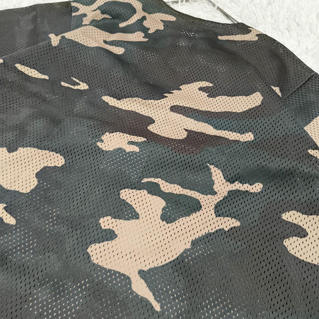 USA製 ニューヨークヤンキース カモフラ シャツ