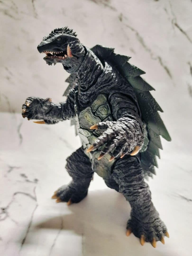 【箱なしセット】モンスターアーツガメラ2体+リボルテック・ギャオス+エフェクト