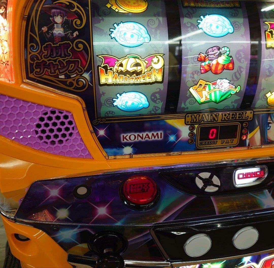 パチスロ実機　マジカルハロウィンFP 不要機付　送料無料