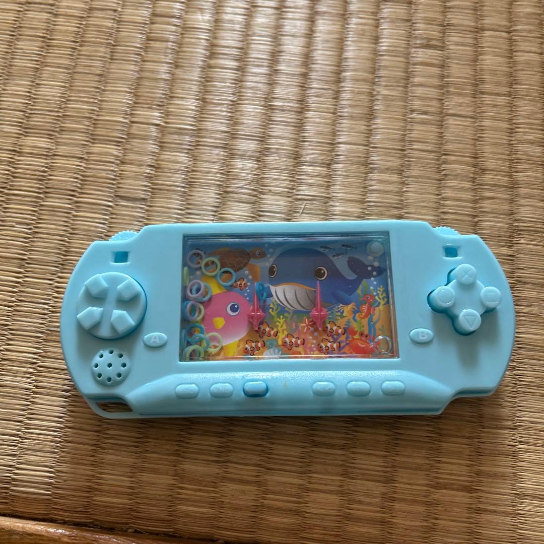 水色 ポータブルゲーム機 アニメーション