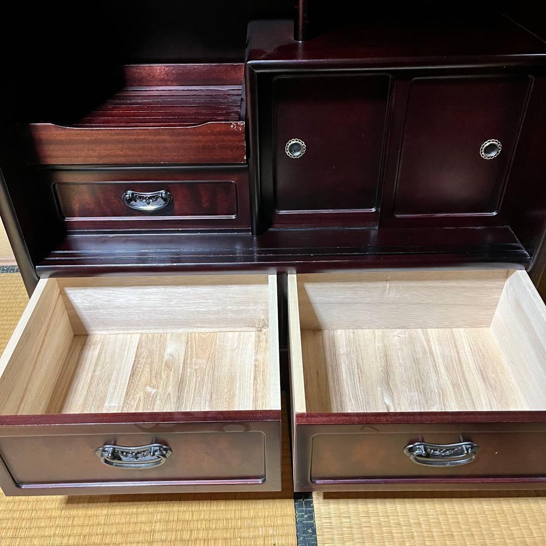 コンパクト　水引箪笥　ウォールナット