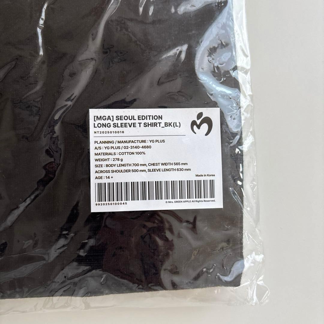 ミセスソウルコンLONG SLEEVE T SHIRT (BLACK)