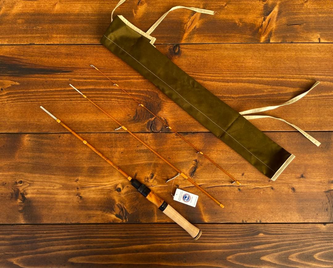 493UL トラウトロッド　パックロッド　グラスロッド　渓流釣り　スピニング