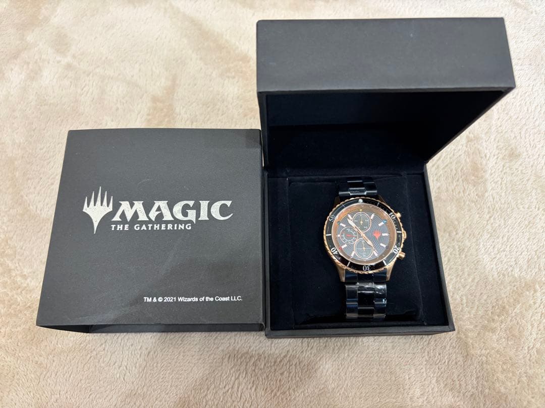 【販売終了・美品】マジック：ザ・ギャザリング プレインズウォーカー モデル腕時計
