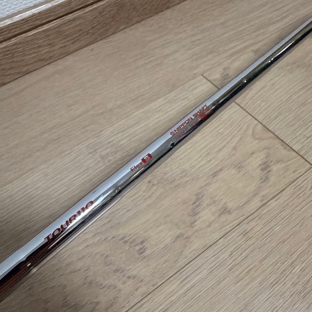 藤本技工社製オリジナル左用Aw(51°)軟鉄鍛造20cウェッジ　試打のみ美品