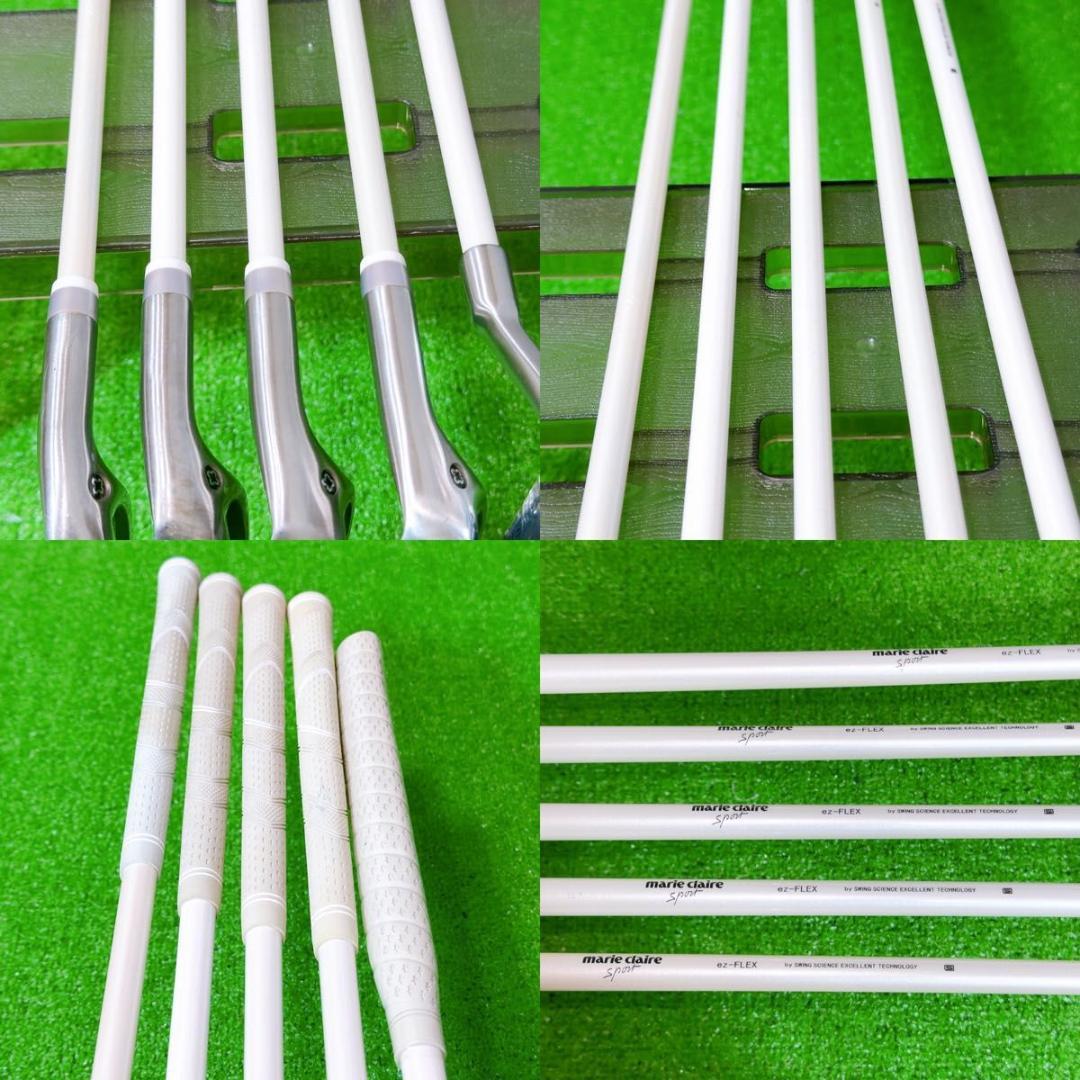 未使用品あり！　marie claire レディースゴルフ 8本 初心者 L