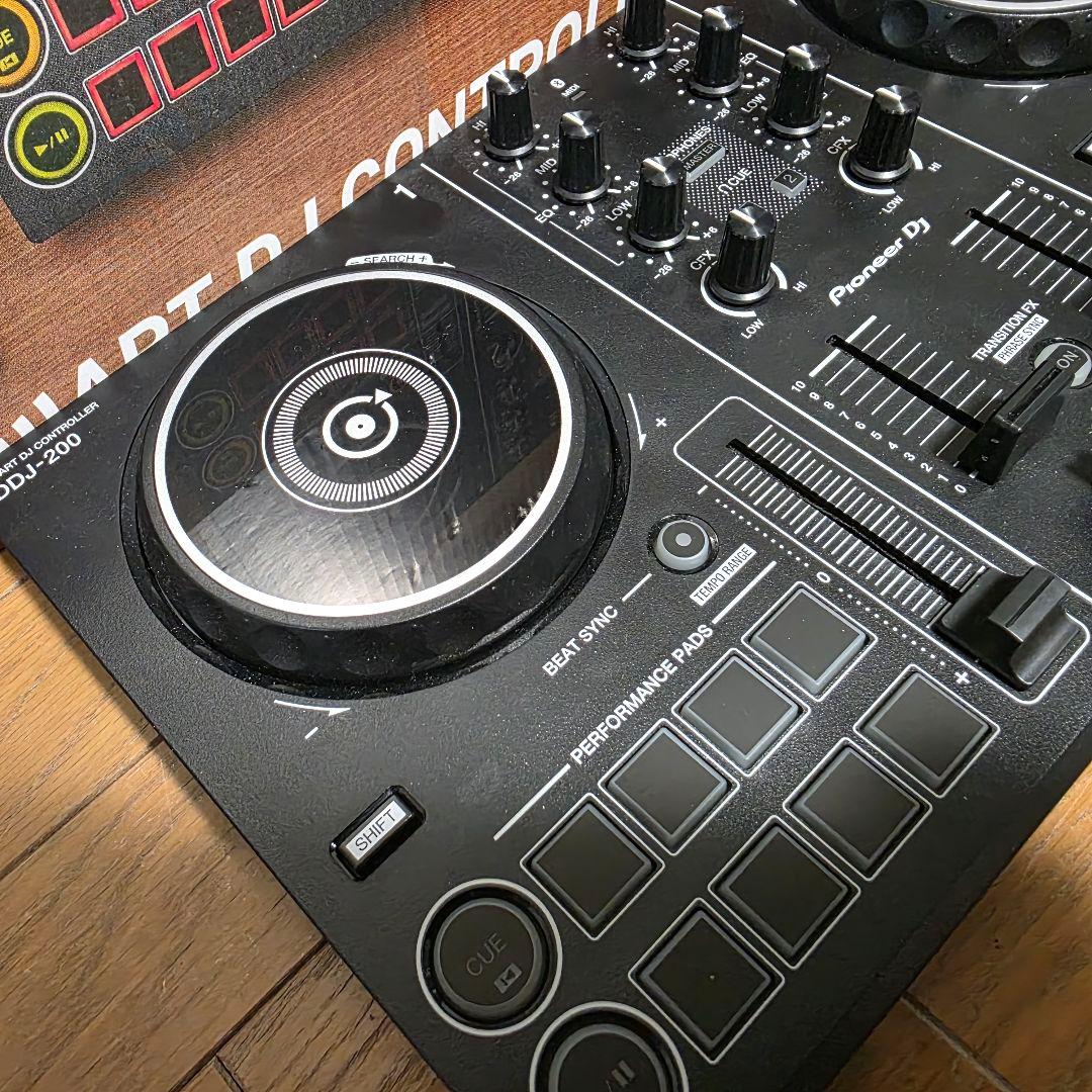 美品‼Pioneer DJ(パイオニア)DJコントローラー　DDJ-200