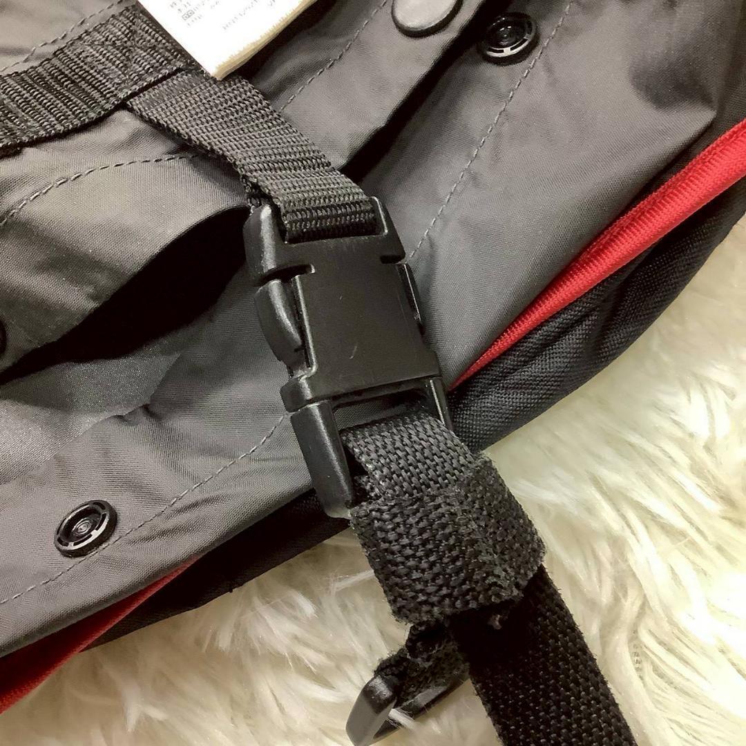 訳あり フィッシングベスト 釣り ネクサス リミテッドプロ 赤 黒 ナイロン