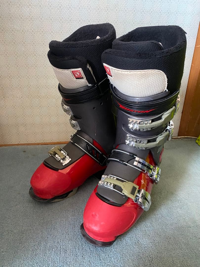 スノーボード用ブーツ レッド/グレー