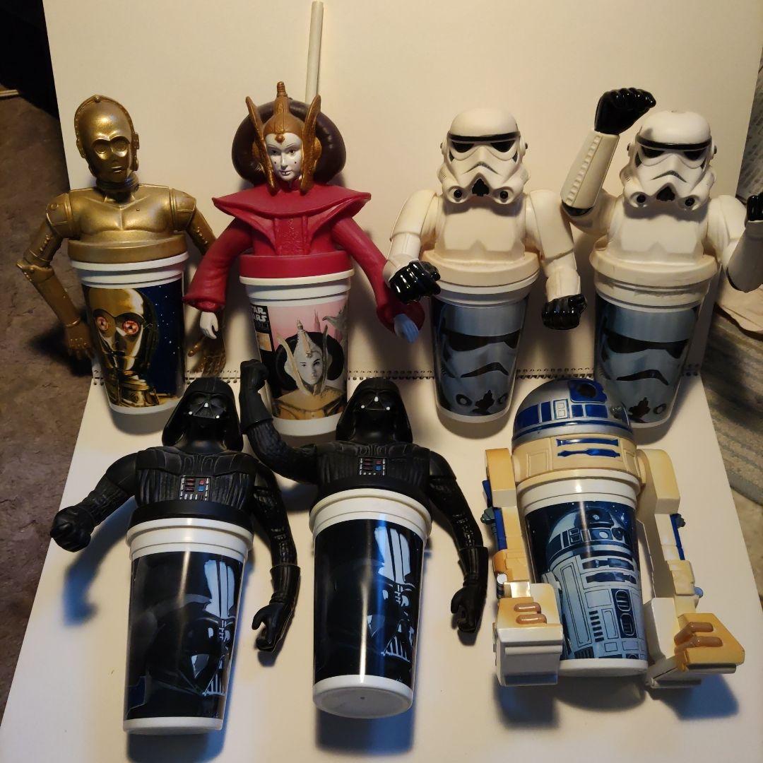 激レア　スター・ウォーズ カップフィギュア 7体セット ケンタッキー景品